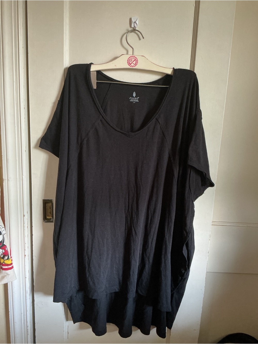 FP Movement by Free People Black Scoop-Neck Tunic